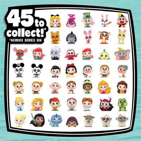 Disney Doorables Multi Peek Series 6 Jeweled Disney Princess Characters, Includes 5, 6, or 7 Collectible Mini Figures. . Doorables series 6